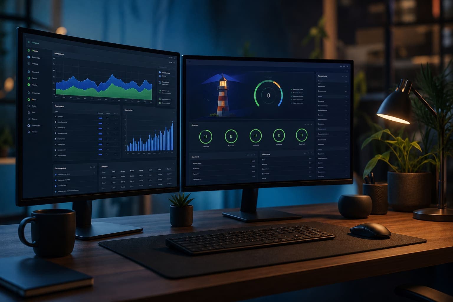 Teknik SEO ve site hızı performans ekranı