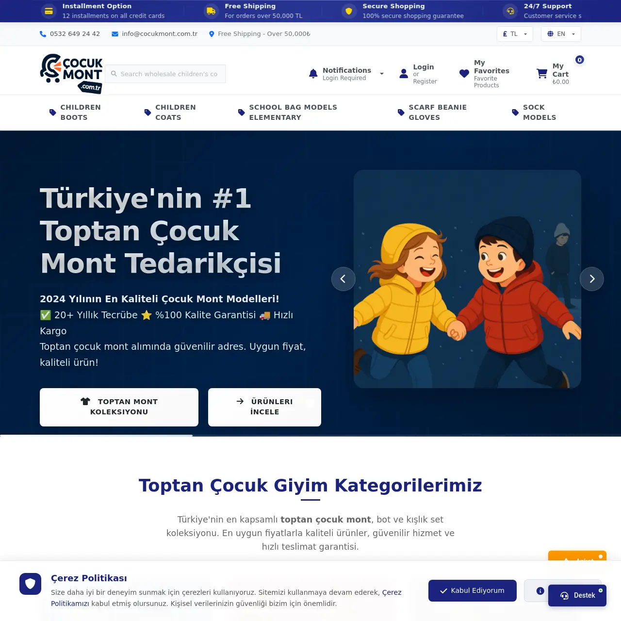 Çocuk Mont - E-Ticaret Başarı Hikayesi